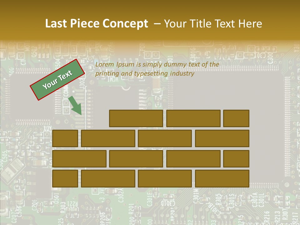 Technology Chips PowerPoint Template