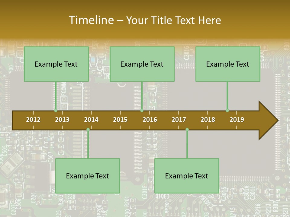 Technology Chips PowerPoint Template