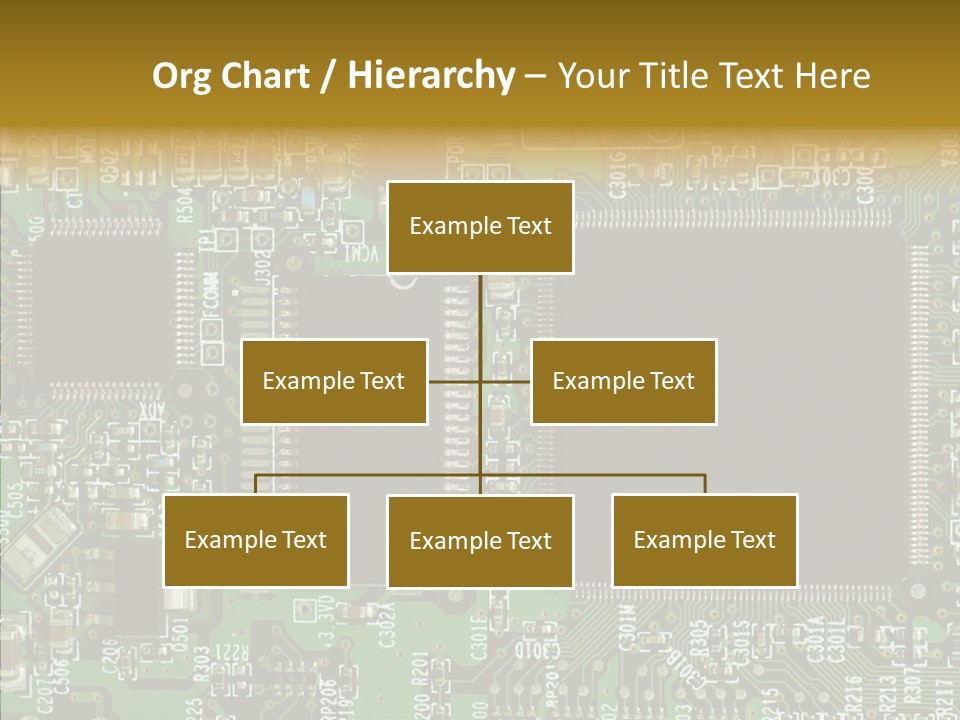 Technology Chips PowerPoint Template