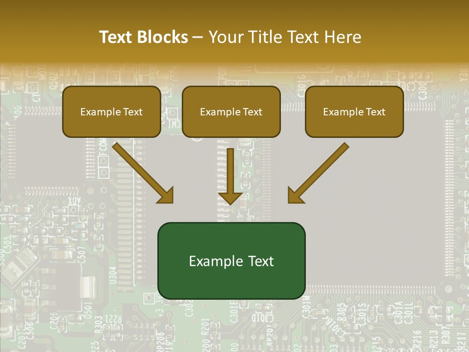 Technology Chips PowerPoint Template