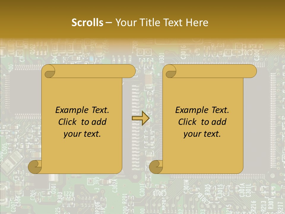 Technology Chips PowerPoint Template