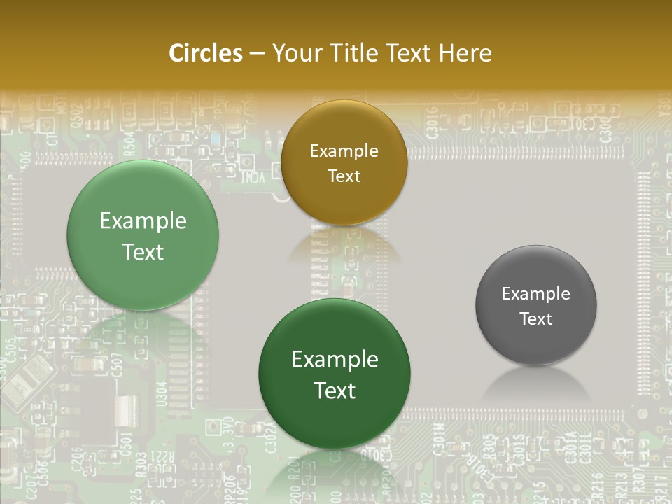 Technology Chips PowerPoint Template