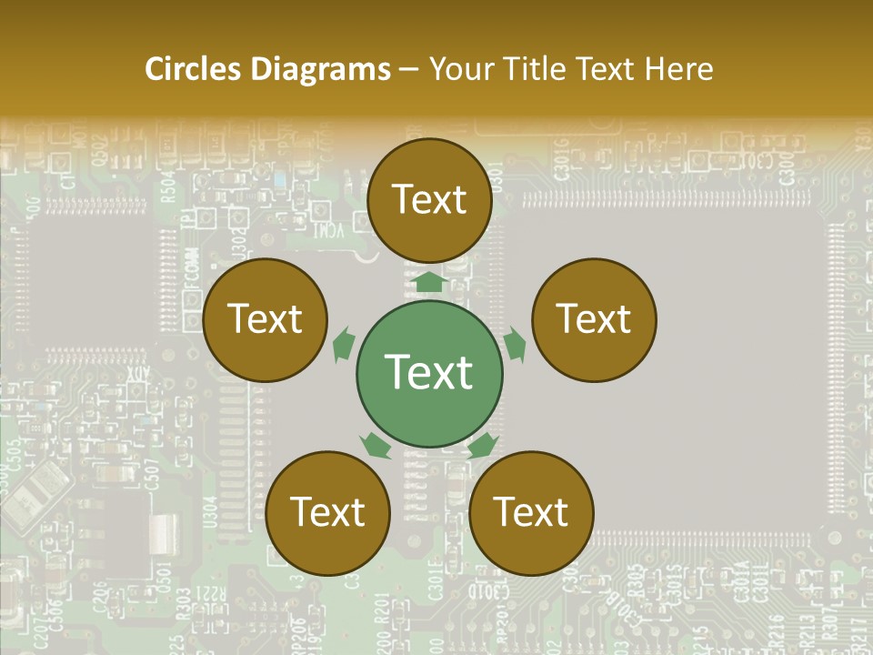 Technology Chips PowerPoint Template