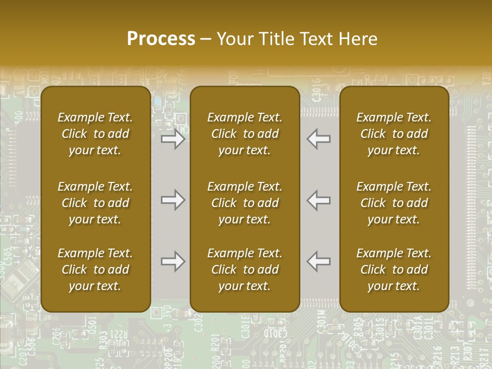 Technology Chips PowerPoint Template