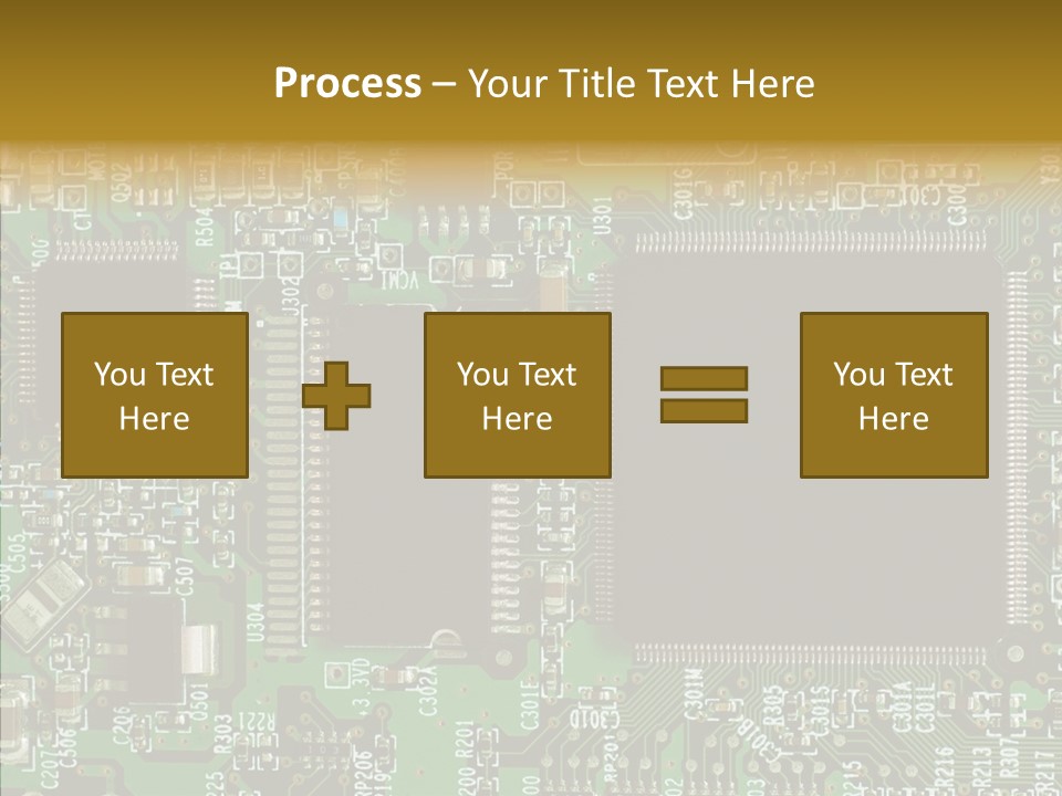 Technology Chips PowerPoint Template