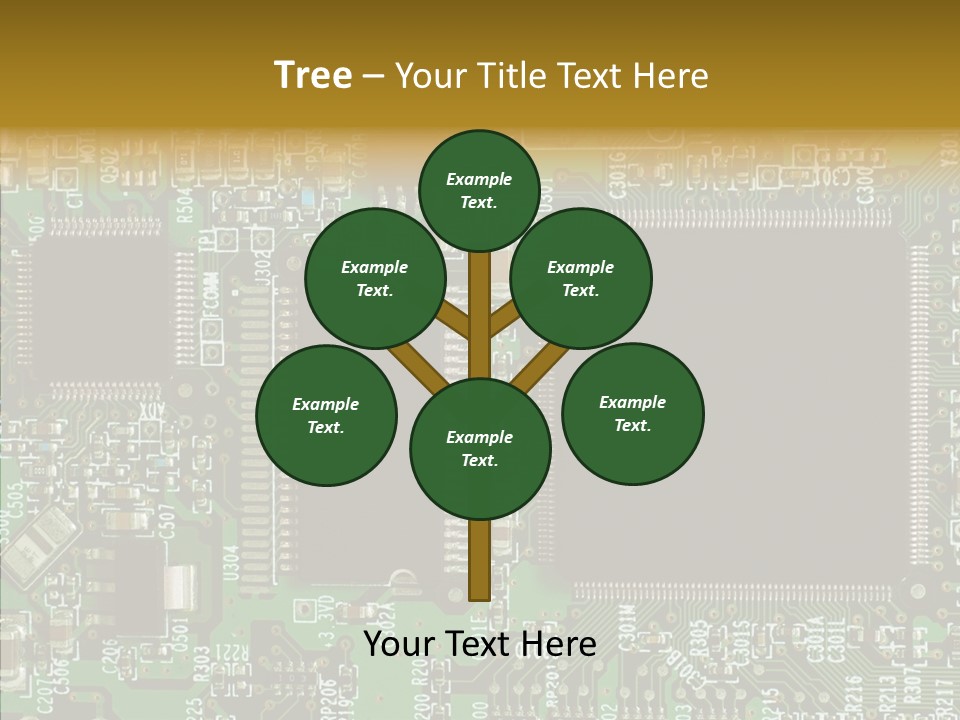 Technology Chips PowerPoint Template