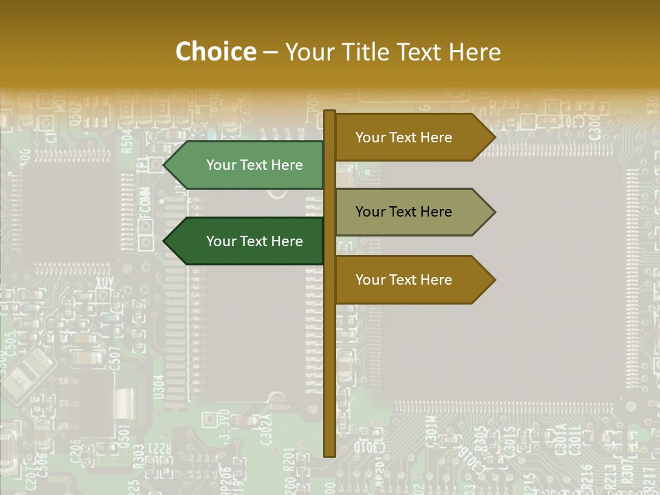 Technology Chips PowerPoint Template