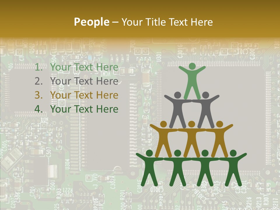 Technology Chips PowerPoint Template