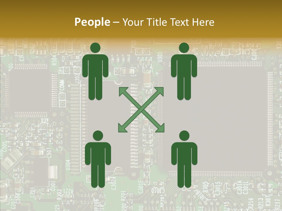 Technology Chips PowerPoint Template