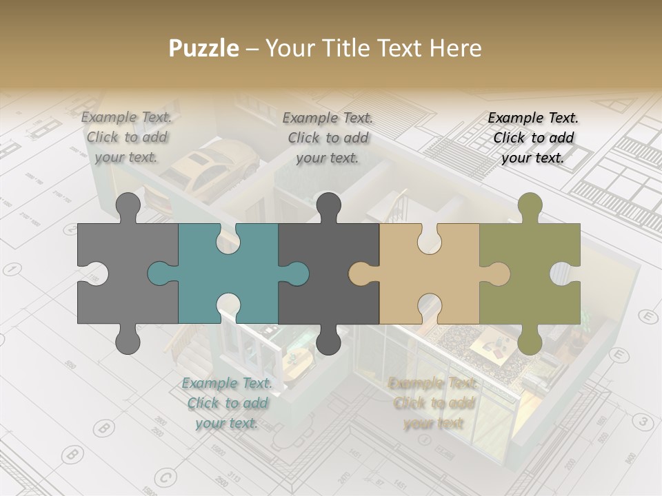 Isometric View PowerPoint Template