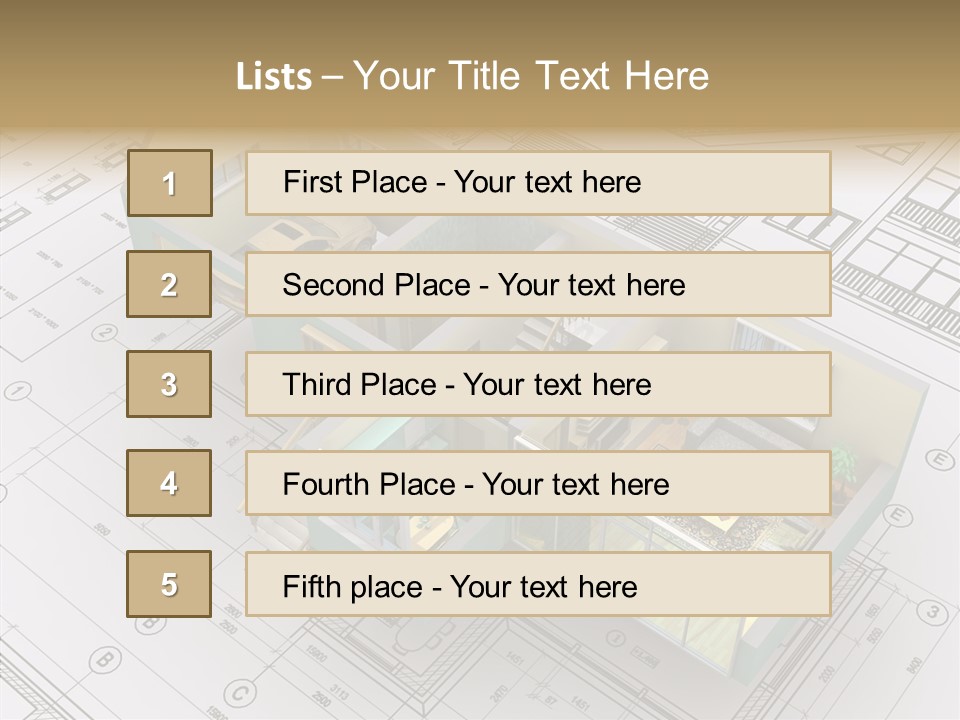 Isometric View PowerPoint Template
