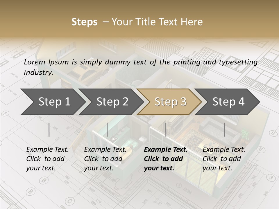 Isometric View PowerPoint Template