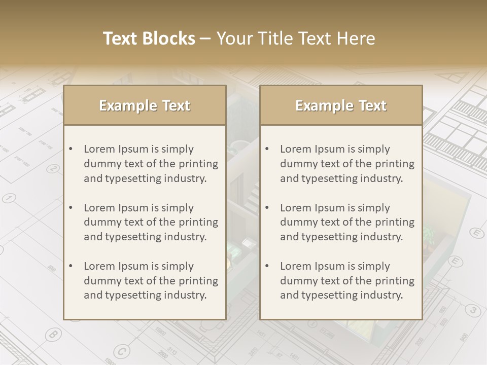 Isometric View PowerPoint Template