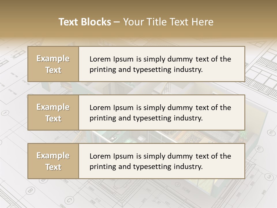 Isometric View PowerPoint Template