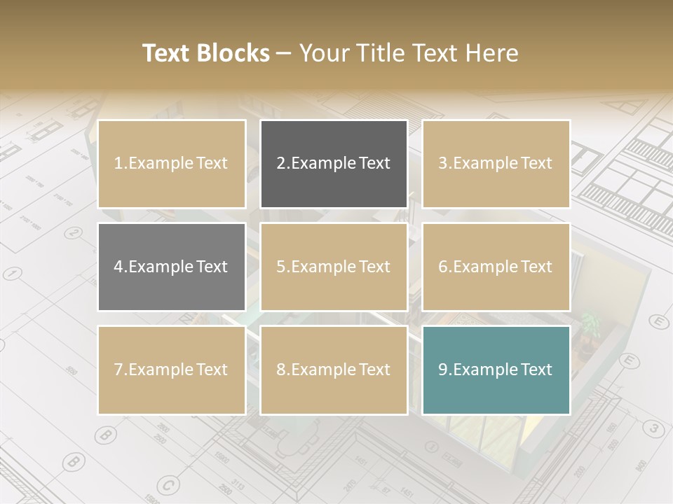 Isometric View PowerPoint Template