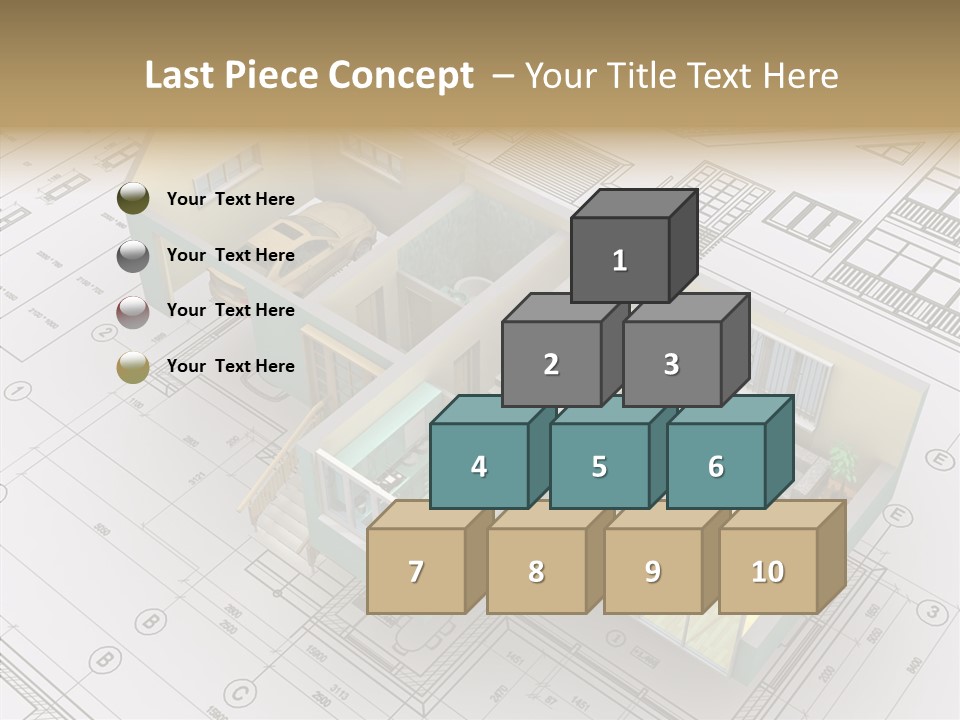 Isometric View PowerPoint Template