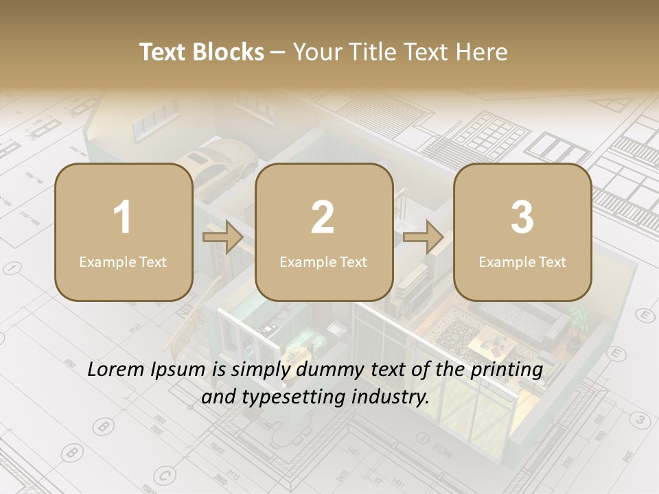 Isometric View PowerPoint Template