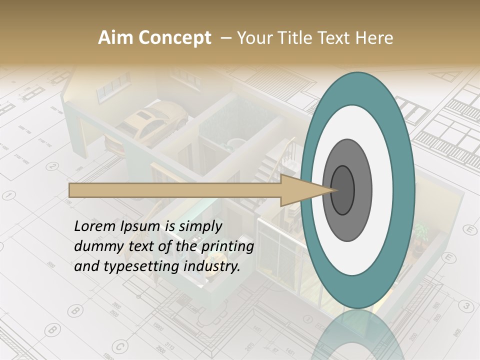 Isometric View PowerPoint Template