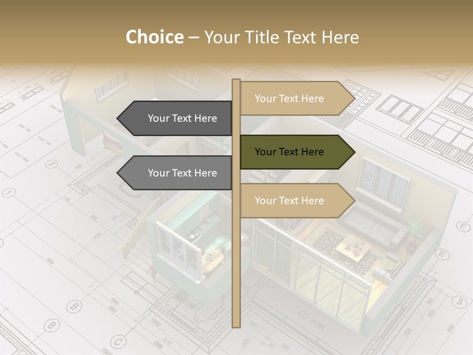 Isometric View PowerPoint Template