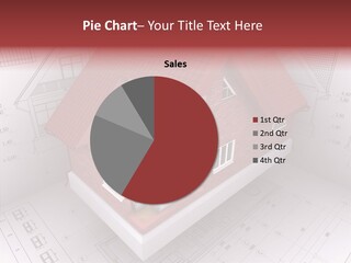 Isometric View Of A House PowerPoint Template