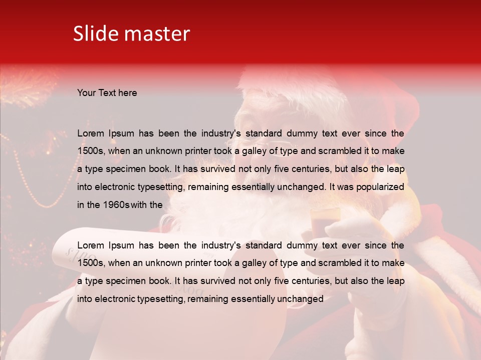 Christmas Girls PowerPoint Template