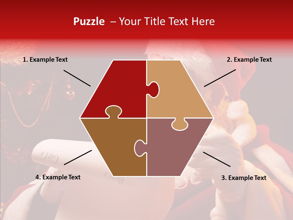 Christmas Girls PowerPoint Template