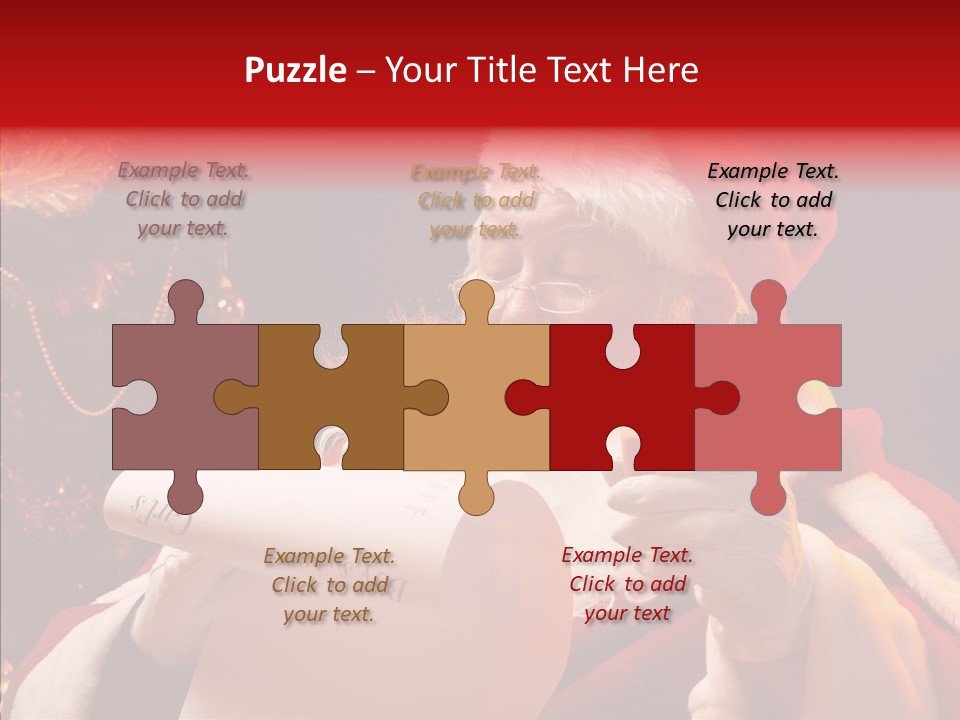 Christmas Girls PowerPoint Template