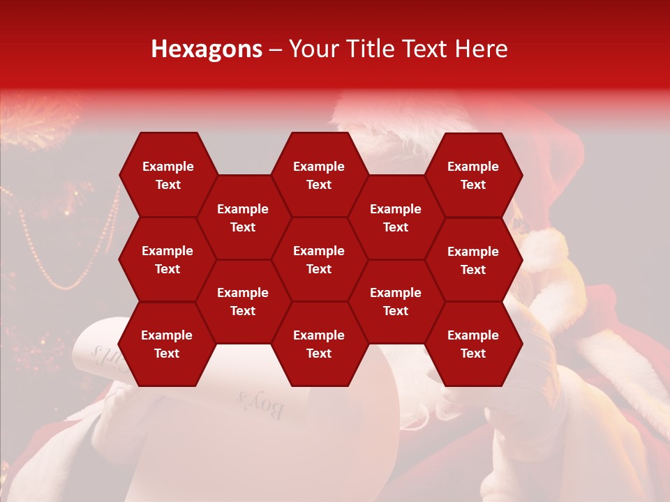 Christmas Girls PowerPoint Template