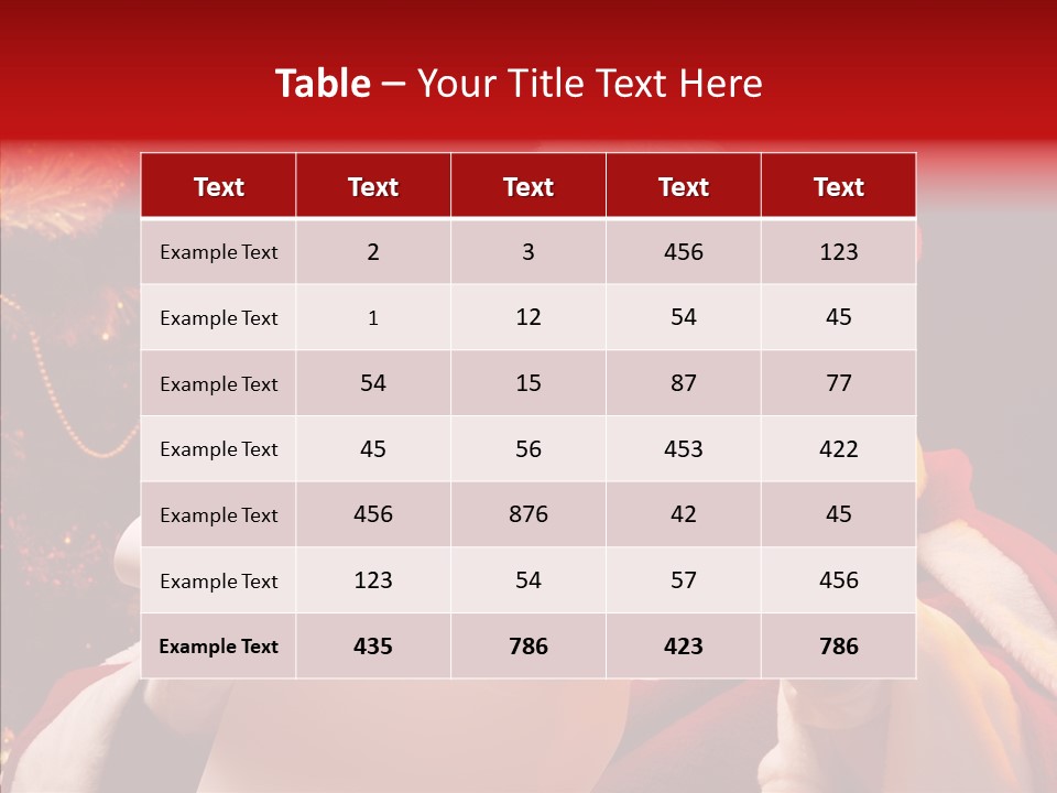 Christmas Girls PowerPoint Template