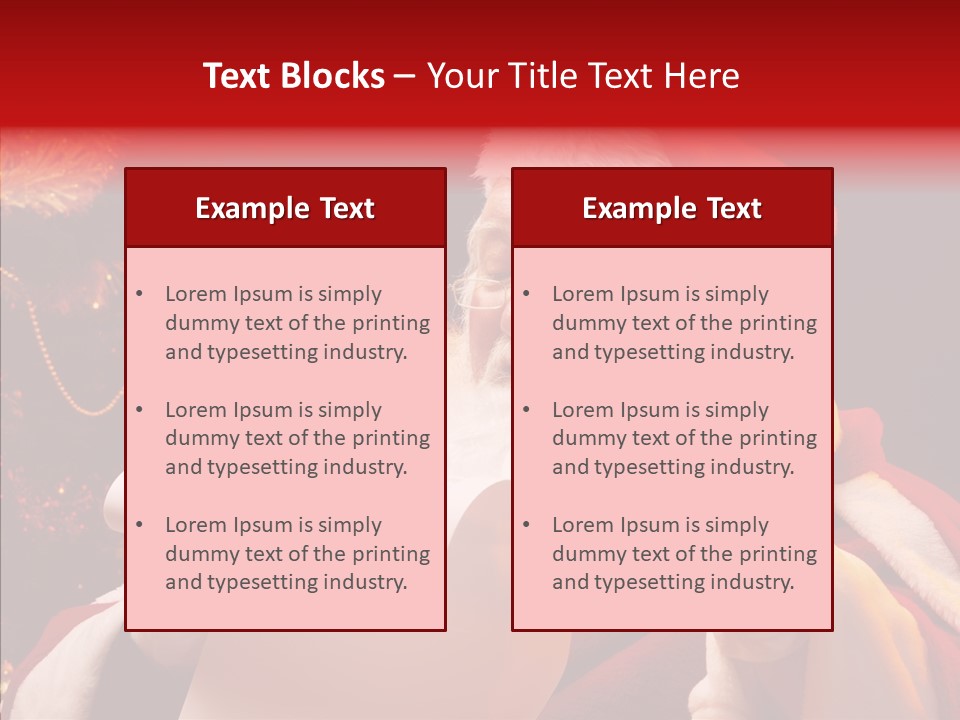 Christmas Girls PowerPoint Template