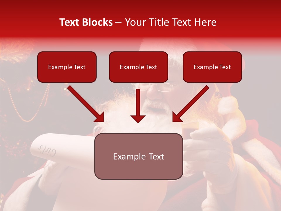 Christmas Girls PowerPoint Template