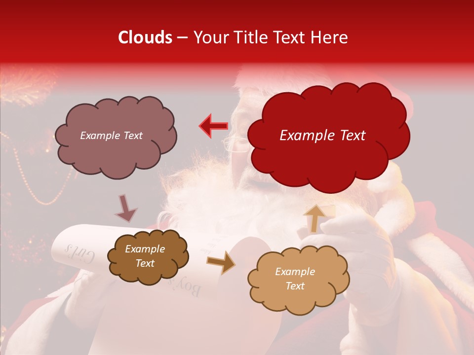 Christmas Girls PowerPoint Template