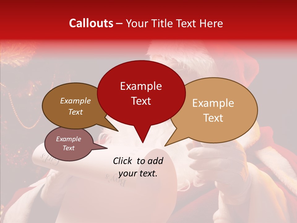 Christmas Girls PowerPoint Template