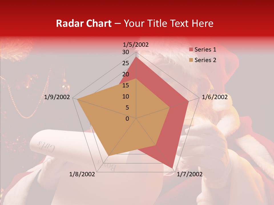 Christmas Girls PowerPoint Template