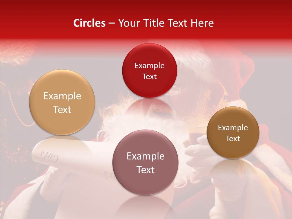 Christmas Girls PowerPoint Template