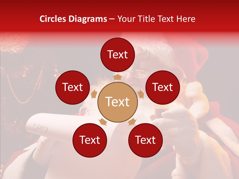 Christmas Girls PowerPoint Template