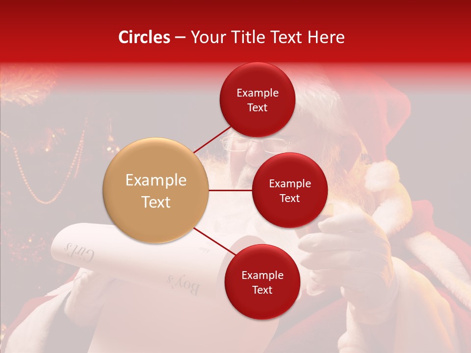 Christmas Girls PowerPoint Template