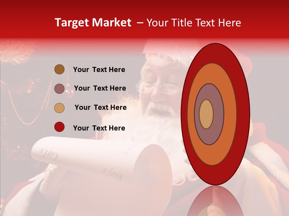 Christmas Girls PowerPoint Template