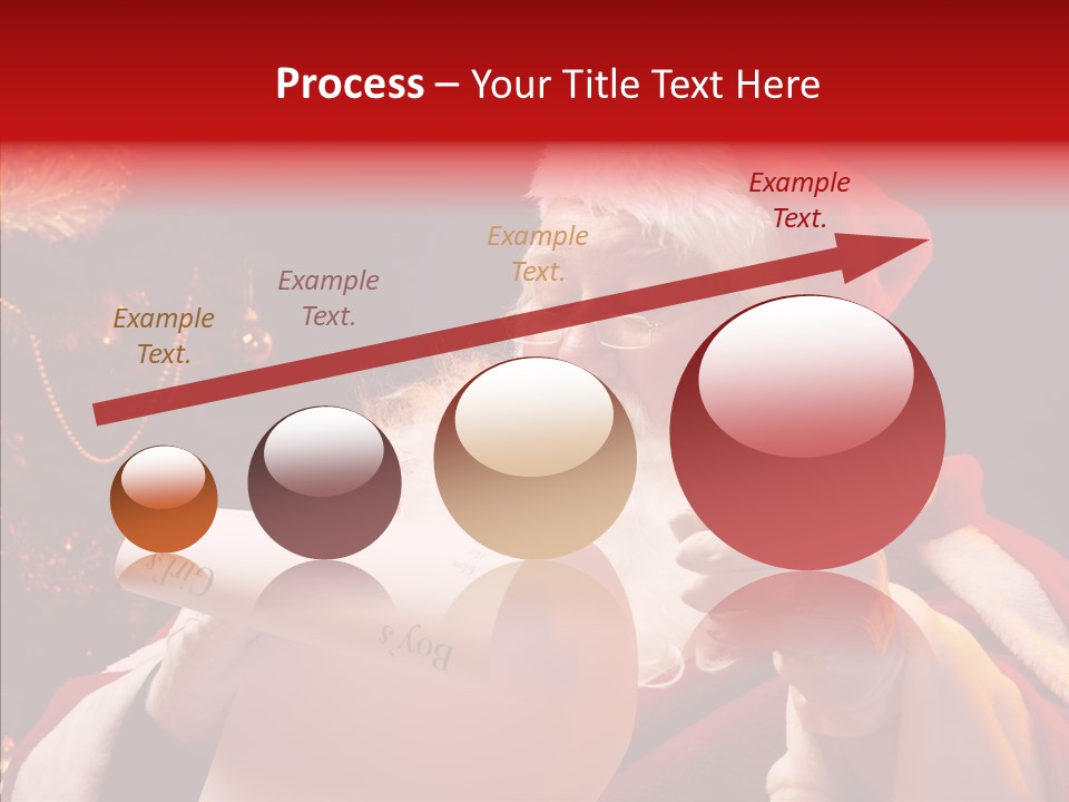 Christmas Girls PowerPoint Template