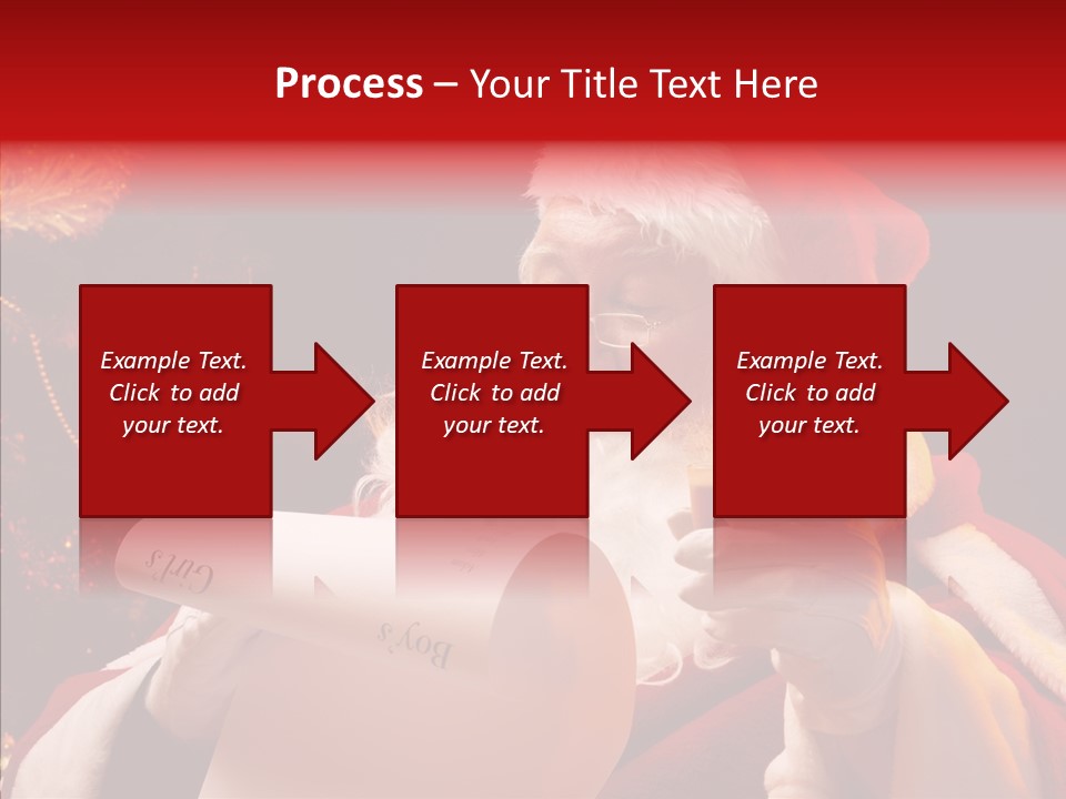 Christmas Girls PowerPoint Template