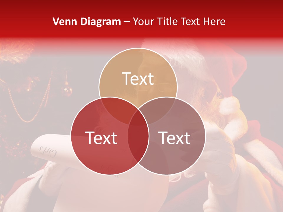 Christmas Girls PowerPoint Template