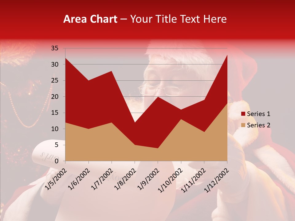 Christmas Girls PowerPoint Template