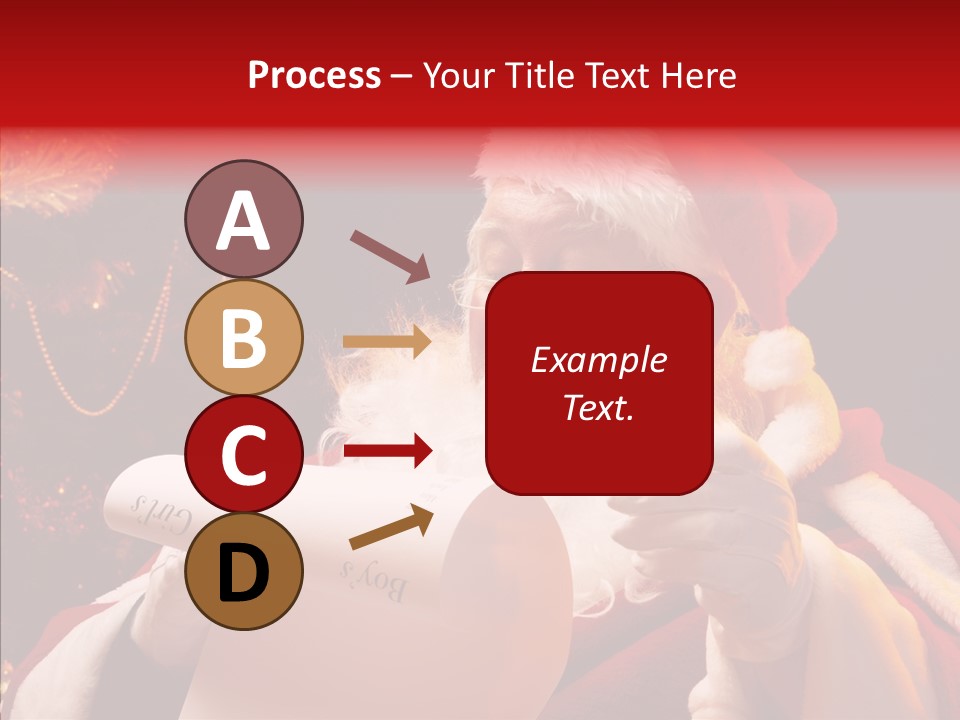 Christmas Girls PowerPoint Template