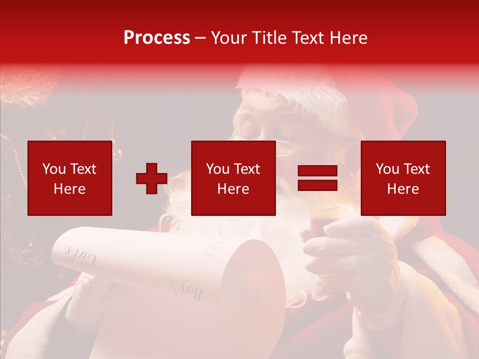 Christmas Girls PowerPoint Template