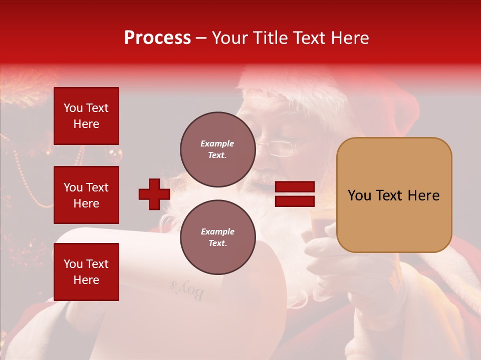 Christmas Girls PowerPoint Template