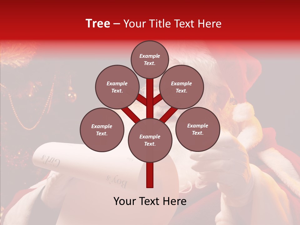 Christmas Girls PowerPoint Template