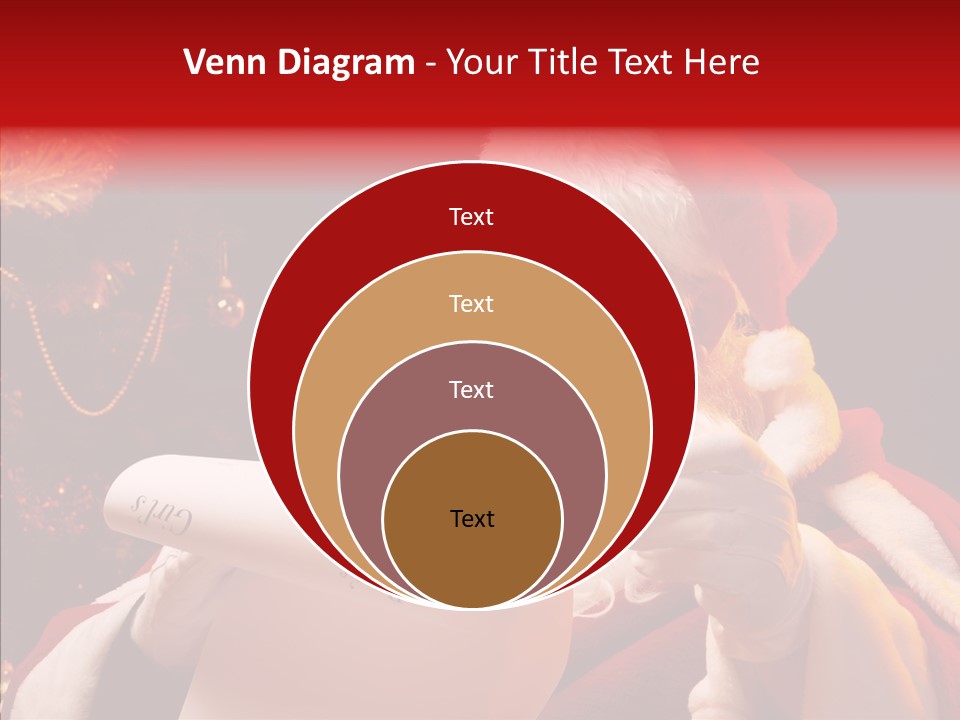 Christmas Girls PowerPoint Template