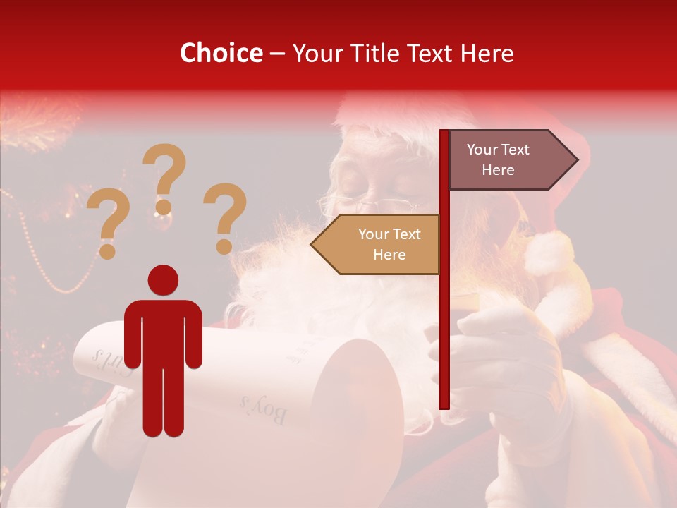 Christmas Girls PowerPoint Template