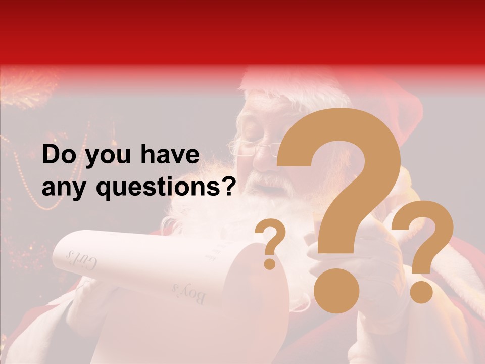 Christmas Girls PowerPoint Template