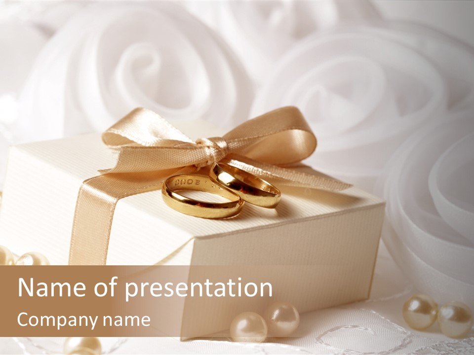 Wedding Gift PowerPoint Template